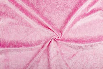 Velours de panne stof roze, 120 cm of meer, Ophalen of Verzenden, Roze, Polyester