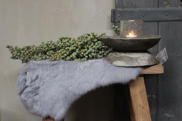 Konijnenvacht grijs, Ophalen of Verzenden, Nieuw