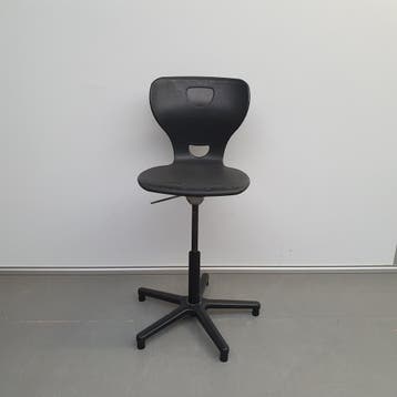 Proform hoge werkstoel - grijze kunststof zitting 50-69 cm, Ophalen of Verzenden, Nieuw