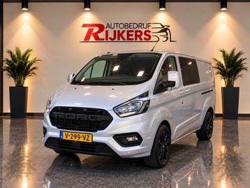 Ford Transit Custom 320 2.0 TDCI L2H1 Limited DC EURO 6 Nieu, Stof, Gebruikt, Dealer onderhouden, Ford