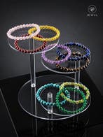 Kleurrijke armbandenset van natuurlijke stenen - Armband