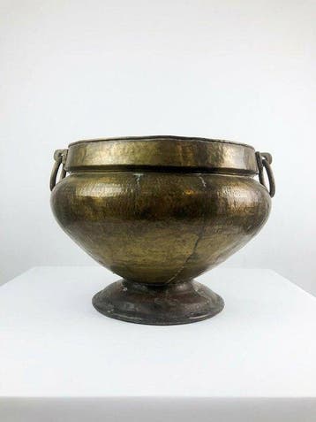 Bak - Messing - 1940-1950 - Indien watervat Kudam, Antiek en Kunst