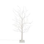 Kerst vloerlamp wit boom 120cm incl. LED met timer IP44 - Ki, Diversen, Kerst, Verzenden, Nieuw