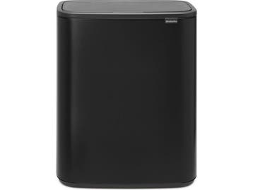 Brabantia Bo Touch Bin - Prullenbak - 2 x 30 liter - Soft, Verzenden, Zo goed als nieuw