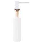 REA Inbouw zeepdispenser - rechthoekig - 330 ml - mat wit..., Ophalen of Verzenden, Nieuw