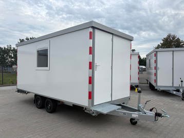 Schaftwagen met berging 5 meter [ NIEUW VOORRAAD ], Ophalen of Verzenden