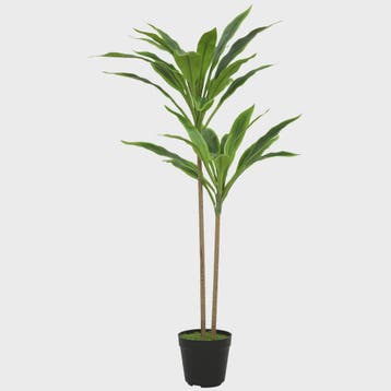 Kunstplant Cordyline Boom in Pot - 90 cm - Realistische Blad, Tuin en Terras, Bloempotten, Verzenden, Nieuw