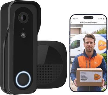 Trust DOORCAM-3000 - Slimme Video Deurbel - 3MP Camera -, Ophalen of Verzenden, Zo goed als nieuw