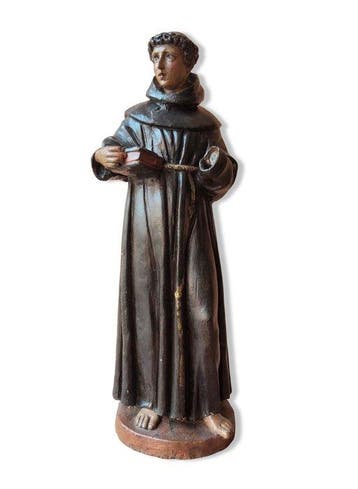 Beeld, Grande Statua di San Antonio da Padova - 64 cm -, Antiek en Kunst
