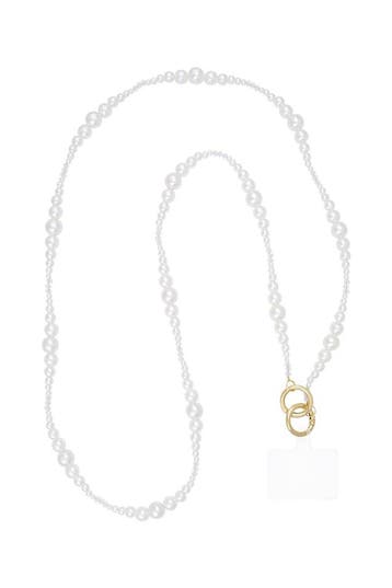 Goudlief Telefoonkoord pearl adorement (Telefoonketting), Verzenden, Nieuw