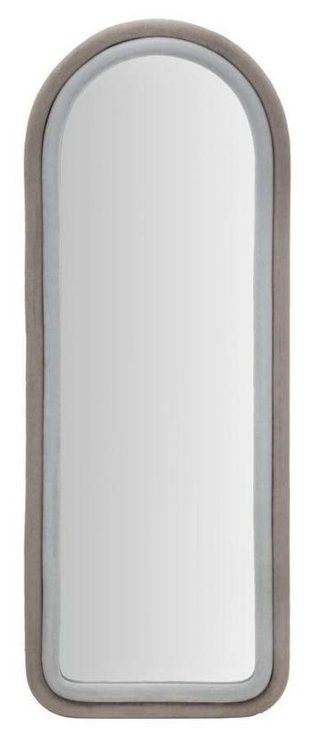WANDSPIEGEL CLOE GRIJS FLUWEEL CM 60X4X160, Ophalen of Verzenden, Nieuw
