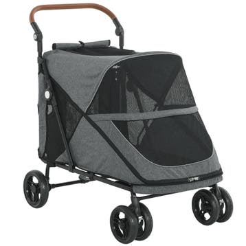 Opvouwbare Hondenwagen Voor Grote Honden Tot 30 Kg Met 360°, Verzenden, Nieuw