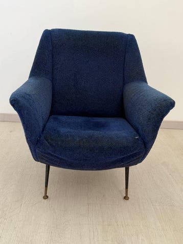 Fauteuil - Textiel, Metaal