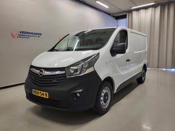 Opel Vivaro 1.6CDTI 96pk Trekhaak Euro 6!, Gebruikt, Euro 6, Wit, Onderhoudsboekje