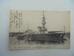 Militair, Schepen - Militaria oorlogsschepen - Ansichtkaart, Gelopen
