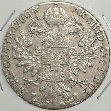 Oostenrijk. Maria-Theresia. Thaler (taler) 1780 / Restrike