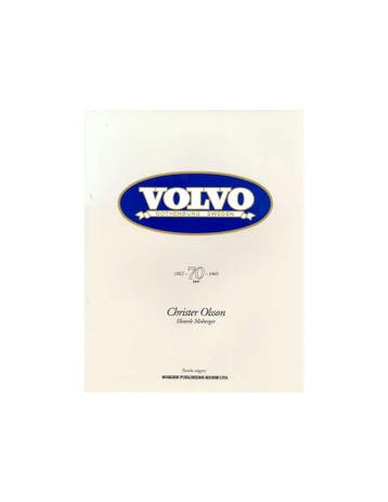 VOLVO GOTHENBURG SWEDEN 70 JAAR (1927 - 1997), Nieuw, Volvo, Author