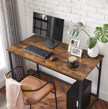 Nieuw Industrieel Bureau 120x60cm – Hout en Metalen Frame, Huis en Inrichting, Bureaus, Verzenden, Nieuw