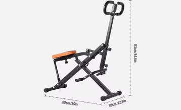 Opvouwbare Squat Machine –Verstelbare Weerstand en Buiktrain, Verzenden, Nieuw