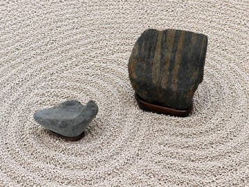 Steen, Hout - Japanse suiseki () – Seta-rivier “Tora-ishi