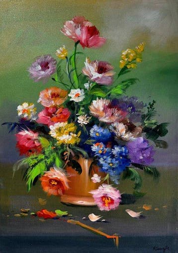 Mario Smeraglia (XX-XXI) - Sinfonia Floreale in Vaso di