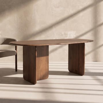 *WOONWINKEL* Organisch Gevormde Eettafel 180cm, Verzenden, Nieuw