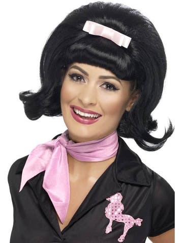50s pruik zwart Antje, Ophalen of Verzenden, Nieuw