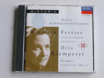 Mahler - Kindertotenlieder / Kathleen Ferrier, Otto Klempere, Cd's en Dvd's, Ophalen of Verzenden, Zo goed als nieuw