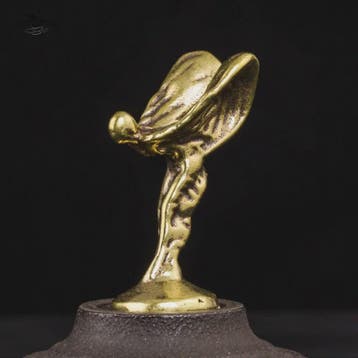 Handgemaakt Koperen Beeldje - Vintage Bronzen Mannetje voor, Verzenden, Nieuw