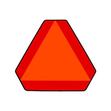 Markeringsbord Langzaam Rijdend Verkeer, Verzenden, Nieuw