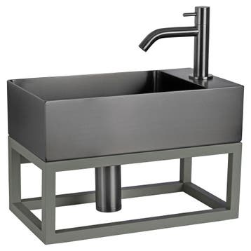 Differnz Lura L handdoekhouder voor fontein 40x22x15,5 cm -, Verzenden, Nieuw