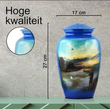Urn Visser – 3,5 liter, Verzenden, Nieuw