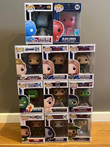Funko - Funko Pop - MARVEL STUDIOS (10x) /// DC (1x) -