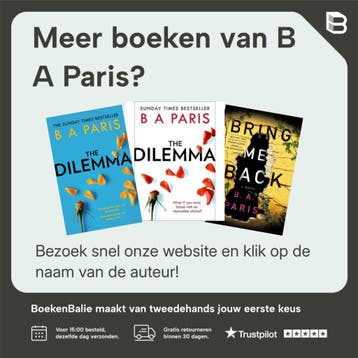 Bring Me Back - B A Paris 9781250782342, Verzenden, Gelezen, B A Paris