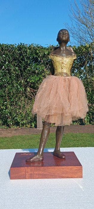 naar edgar degas - Beeld, veertien jarige danseresje - 66 cm
