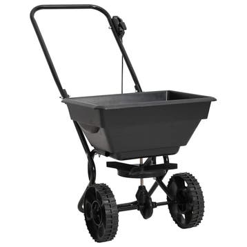 vidaXL Strooiwagen duwmodel 15 L 80x46x75 cm PVC en staal, Verzenden, Nieuw