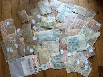 Kreta - enorme voorraad postzegels uit Kreta, nieuw** -, Gestempeld