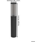 EGLO Salle Sokkellamp - Staande lamp Buiten - E27 - 46.5 cm, Verzenden, Nieuw