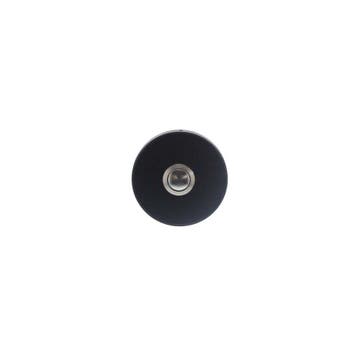 Intersteel Deurbel rond verdekt ø53x10mm - RVS/mat zwart, Huis en Inrichting, Deurbellen, Verzenden, Nieuw