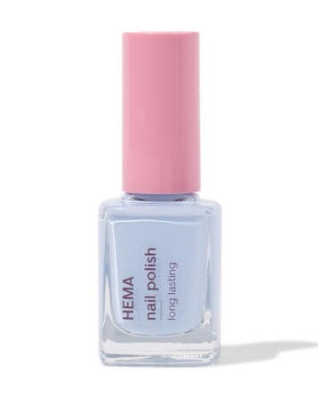 HEMA Long lasting nagellak 70 forget me not 1+1 gratis, Verzenden, Nieuw