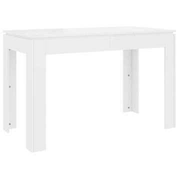 Bewerkt Houten Eettafel - 62% Korting - Retourdeal, Huis en Inrichting, Overige materialen, Gebruikt, 100 tot 150 cm, Modern