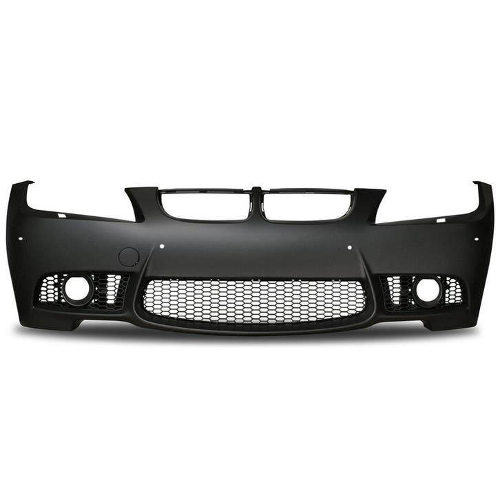 EVO Look Voorbumper + Sproeiers BMW 3 Serie E90 E91 B2328, Auto-onderdelen, Carrosserie en Plaatwerk, Nieuw, BMW, Voor, Bumper