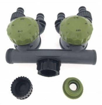 Waterkraanadapter waterverdeler 5-voudig 1/2 en 3/4, Ophalen of Verzenden, Nieuw