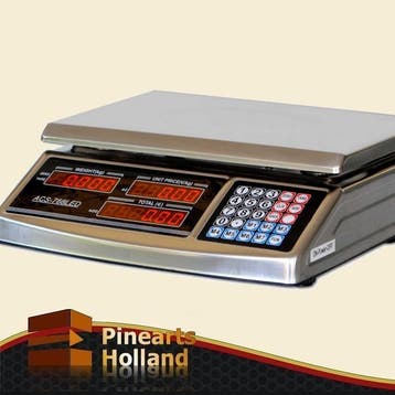RVS Prijsweegschaal Winkelweegschaal Rekenweegschaal 6kg /2g, Winkelweegschaal, 1 tot 500 gram, Nieuw, Ophalen of Verzenden