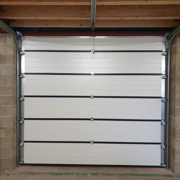 Div m elektrische Sectionaal Garagedeuren B.v 300x215 € 845, Ophalen of Verzenden, Nieuw, Metaal, Garagedeur