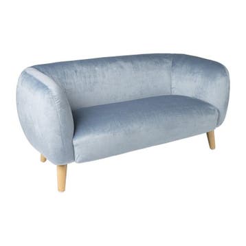 Kids bank Peppi - lichtblauw - 41x88.5x45 cm, Verzenden, Nieuw