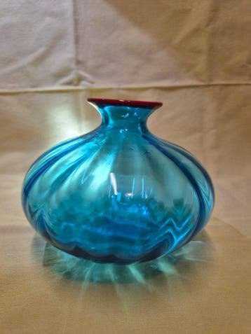 Paolo Venini - Vaas - Balloton - Muranoglas - Venini - Vaas