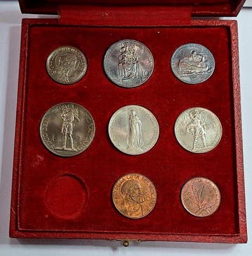 Vaticaan. Pio XI. vari valori 1929 (Zonder minimumprijs)