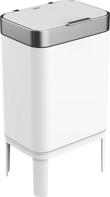 2dekans | Loftey Prullenbak 60 Liter – Push/touch Afvalbak -, Ophalen of Verzenden, Zo goed als nieuw