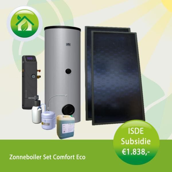Bespaar met onze Zonneboiler 200L Met Hoge Subsidie!, Doe-het-zelf en Verbouw, Geisers en Boilers, 100 liter of meer, Terugslagbeveiliging (TTB)